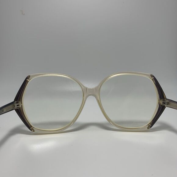Rare Vintage Oversized Glasses Frames Only - Blu - J17 140 main image 12